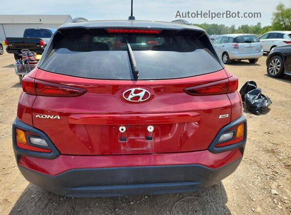 KM8K2CAA4LU588621 2020 HYUNDAI KONA Red Vista trasera