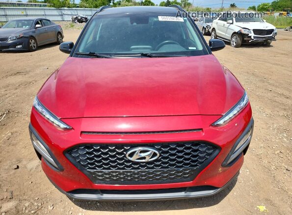 KM8K2CAA4LU588621 2020 HYUNDAI KONA Red Vista frontal