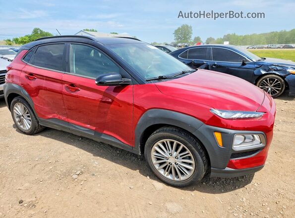 KM8K2CAA4LU588621 2020 HYUNDAI KONA Red Delantero derecho