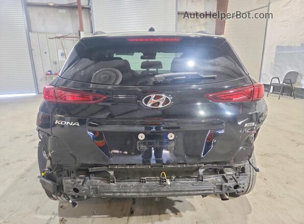 KM8K2CAA5LU501440 2020 HYUNDAI KONA Black უკანა ხედი