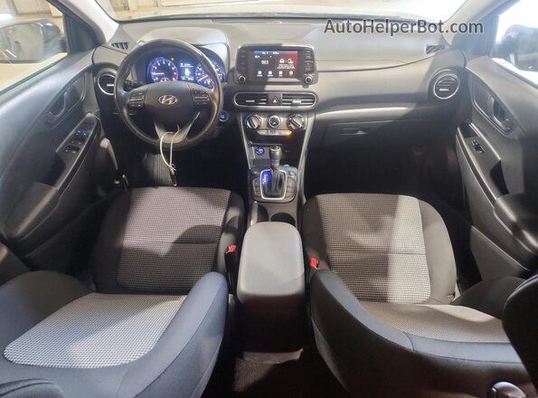 KM8K2CAA5LU501440 2020 HYUNDAI KONA Black წინა პანელის ხედი
