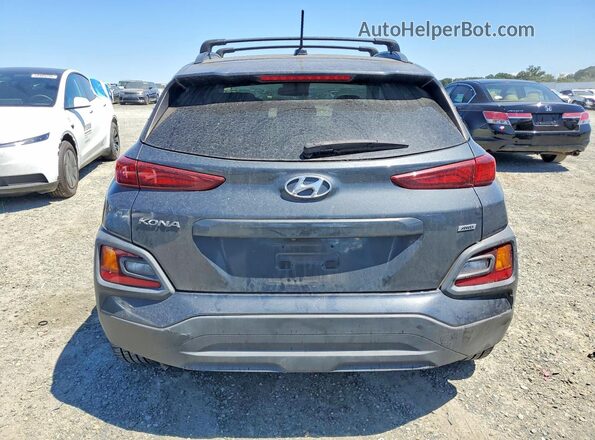 KM8K2CAA5LU572282 2020 HYUNDAI KONA Charcoal Вид ззаду