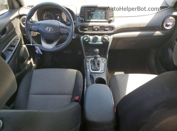 KM8K2CAA5LU572282 2020 HYUNDAI KONA Charcoal Вид панелі приладів