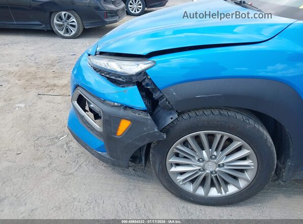 KM8K2CAA6LU473714 2020 HYUNDAI KONA Blue Widok z przodu
