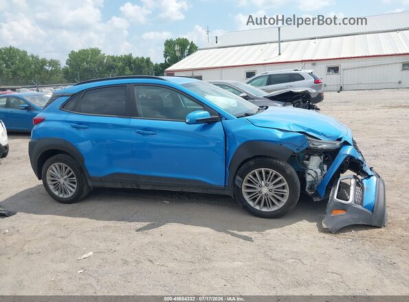 KM8K2CAA6LU473714 2020 HYUNDAI KONA Blue Widok wnętrza 360 stopni