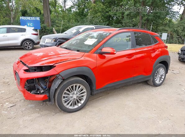 KM8K2CAA7LU457134 2020 HYUNDAI KONA Orange Front left