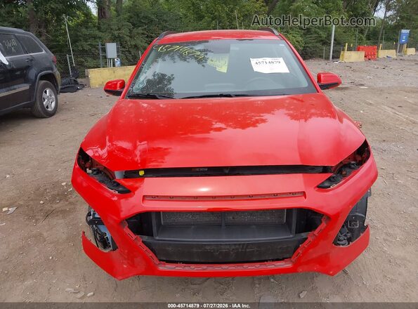 KM8K2CAA7LU457134 2020 HYUNDAI KONA Orange Rear interior view