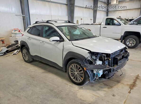 KM8K2CAA7MU615277 2021 HYUNDAI KONA White წინა მარჯვენა