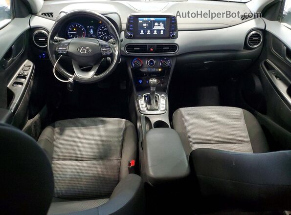 KM8K2CAA7MU615277 2021 HYUNDAI KONA White წინა პანელის ხედი