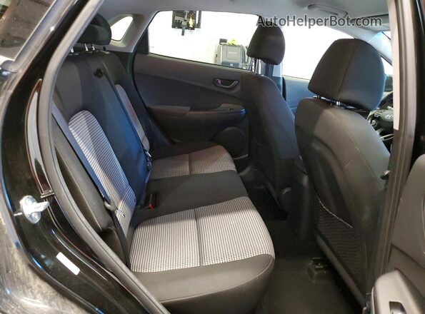 KM8K2CAA7MU687189 2021 HYUNDAI KONA Black Rear interior view