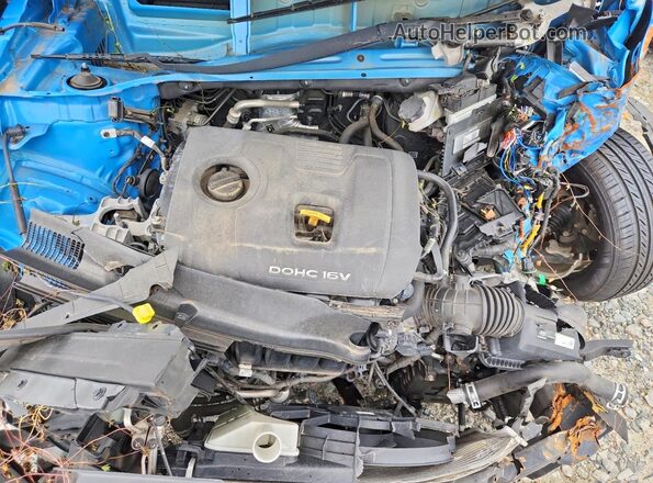KM8K2CAA8JU072193 2018 HYUNDAI KONA Blue Widok wnętrza z tyłu