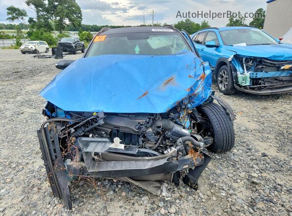 KM8K2CAA8JU072193 2018 HYUNDAI KONA Blue Widok z przodu