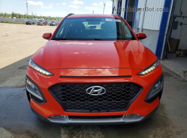 KM8K2CAA8LU450466 2020 HYUNDAI KONA Orange Вид спереду