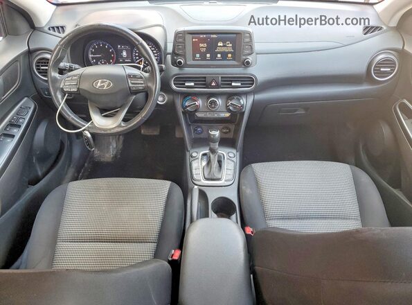 KM8K2CAA8LU450466 2020 HYUNDAI KONA Orange Вид панелі приладів