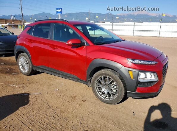KM8K2CAA8MU727506 2021 HYUNDAI KONA Red Przód prawy