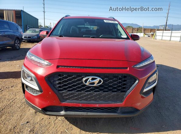KM8K2CAA8MU727506 2021 HYUNDAI KONA Red Widok z przodu