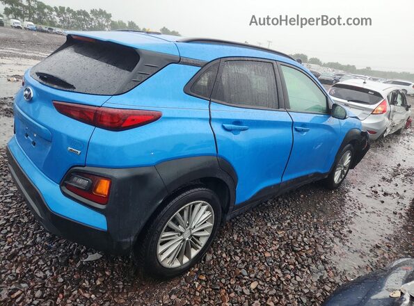 KM8K2CAA9LU479295 2020 HYUNDAI KONA Blue Հետևի աջ