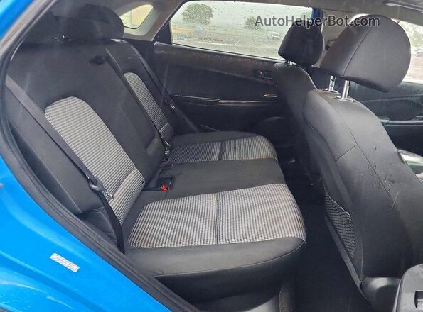 KM8K2CAA9LU479295 2020 HYUNDAI KONA Blue Հետևի նստատեղերի տեսք