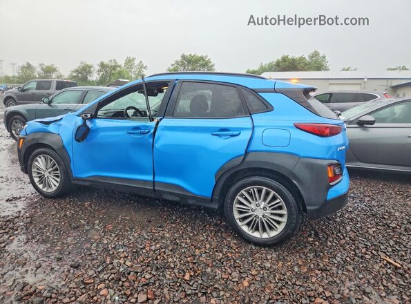 KM8K2CAA9LU479295 2020 HYUNDAI KONA Blue Հետևի ձախ