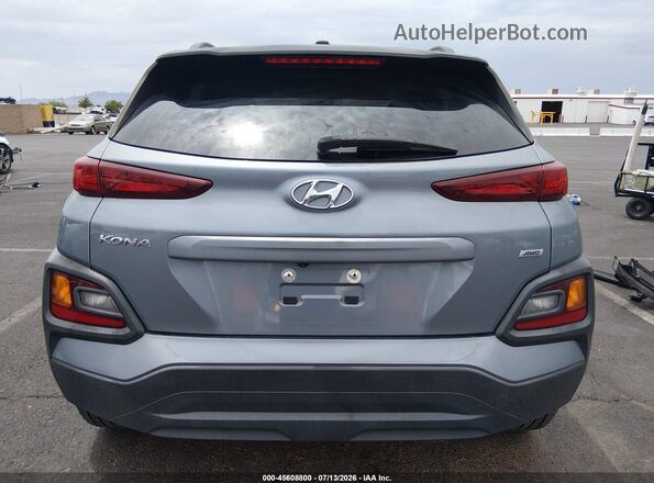 KM8K2CAAXJU120955 2018 HYUNDAI KONA Light Blue 