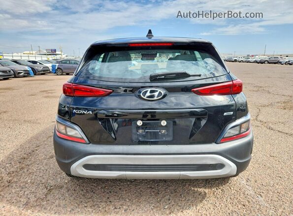 KM8K2CAB0PU012779 2023 HYUNDAI KONA Black Rear view