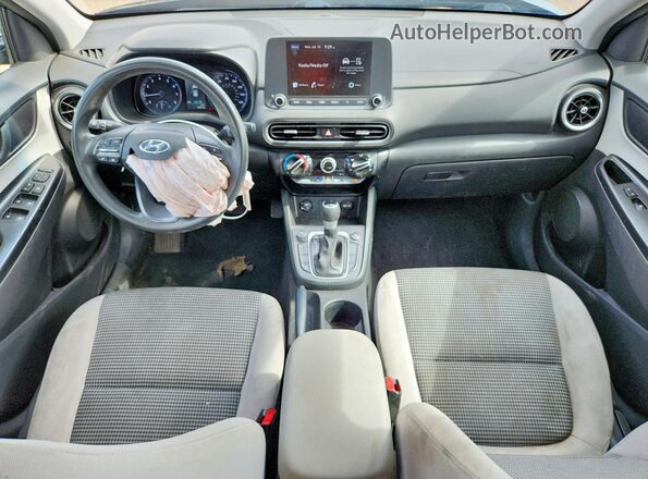 KM8K2CAB0PU012779 2023 HYUNDAI KONA Black Dashboard view