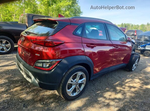 KM8K2CAB0PU933383 2023 HYUNDAI KONA Красный Задняя правая четверть