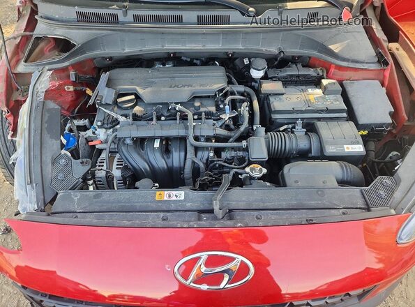KM8K2CAB0PU933383 2023 HYUNDAI KONA Красный Вид подкапотного пространства