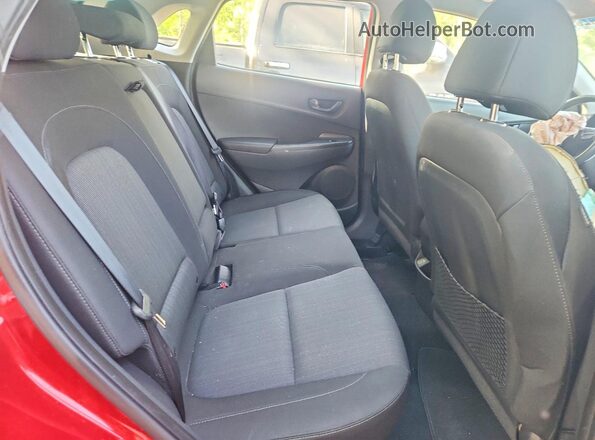 KM8K2CAB0PU933383 2023 HYUNDAI KONA Красный Вид задней части салона