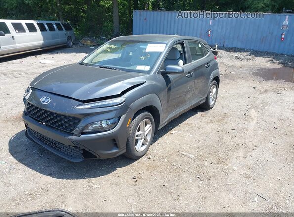 KM8K2CAB1NU796144 2022 HYUNDAI KONA Gray Front left