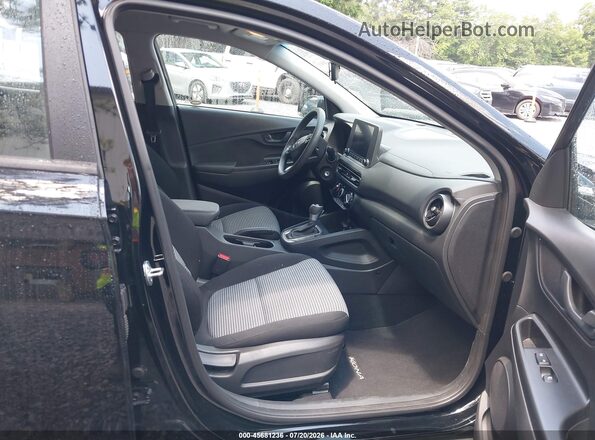 KM8K2CAB1PU011706 2023 HYUNDAI KONA Black Вид салону спереду