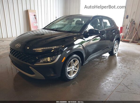 KM8K2CAB1PU012449 2023 HYUNDAI KONA Black Vista tres cuartos delantera izquierda