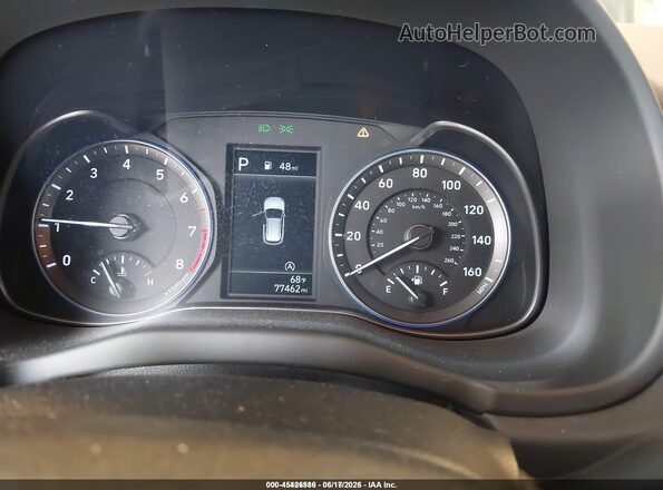KM8K2CAB1PU012449 2023 HYUNDAI KONA Black Vista de los asientos traseros