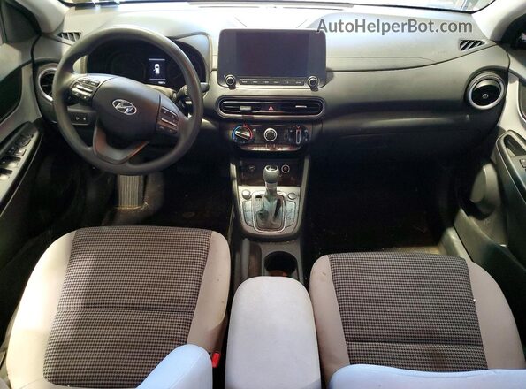 KM8K2CAB1PU058587 2023 HYUNDAI KONA Black წინა პანელის ხედი