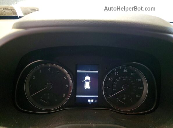 KM8K2CAB1PU058587 2023 HYUNDAI KONA Black ხელსაწყოთა პანელის ხედი