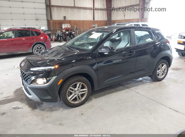 KM8K2CAB2PU995321 2023 HYUNDAI KONA Черный Передняя левая четверть