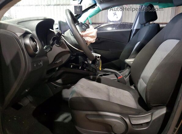 KM8K2CAB3PU990225 2023 HYUNDAI KONA Black Front interior view