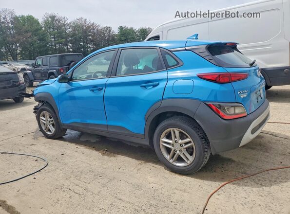 KM8K2CAB4NU841271 2022 HYUNDAI KONA Blue უკანა მარცხენა