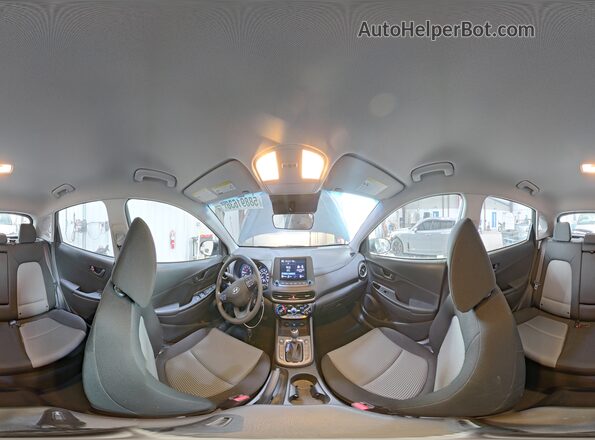 KM8K2CAB5NU797636 2022 HYUNDAI KONA Gray Vista interior de 360 grados