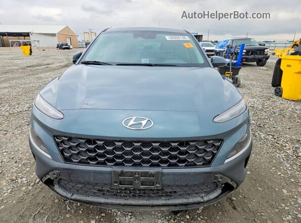 KM8K2CAB5NU858113 2022 HYUNDAI KONA Gray წინა ხედი
