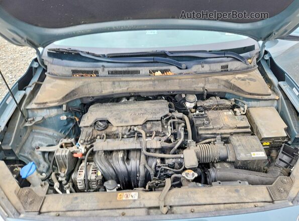 KM8K2CAB5NU858113 2022 HYUNDAI KONA Gray უკანა სალონის ხედი
