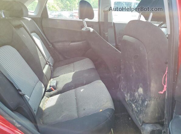 KM8K2CAB6NU759901 2022 HYUNDAI KONA Red Widok tylnych siedzeń