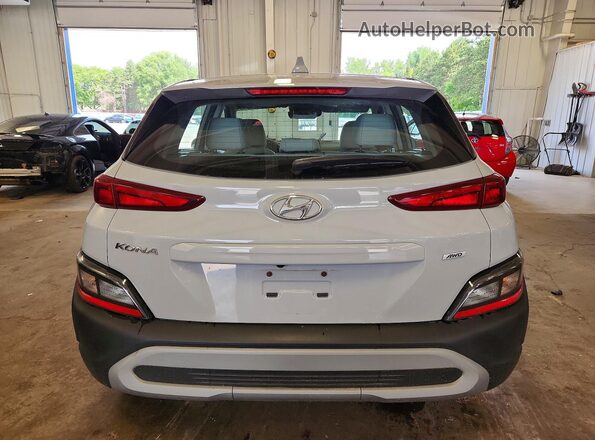KM8K2CAB6NU863188 2022 HYUNDAI KONA Gray უკანა ხედი