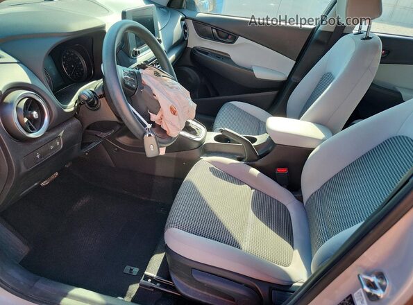 KM8K2CAB7NU804621 2022 HYUNDAI KONA Gray Սալոնի դիմացի տեսք
