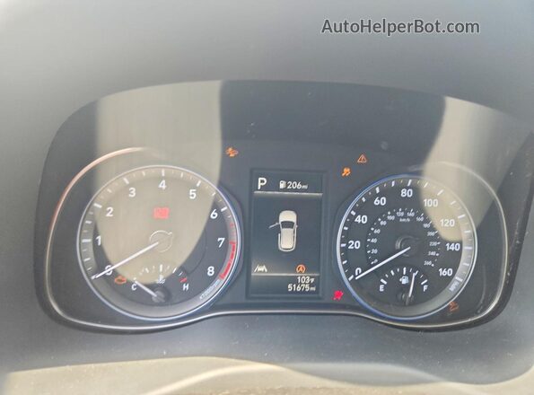 KM8K2CAB7NU804621 2022 HYUNDAI KONA Gray Սարքավորումների վահանակի տեսք