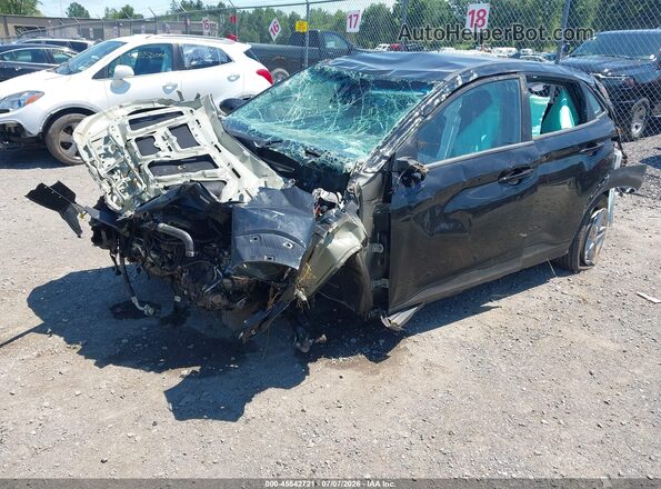 KM8K2CAB7PU947703 2023 HYUNDAI KONA Черный Передняя левая четверть