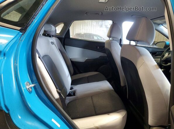 KM8K2CAB7PU977283 2023 HYUNDAI KONA Teal Вид задніх сидінь