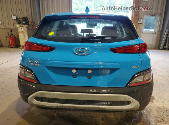 KM8K2CAB7PU977283 2023 HYUNDAI KONA Teal Вид ззаду