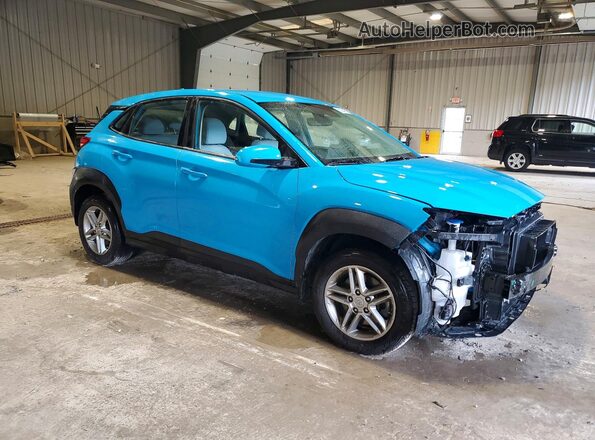 KM8K2CAB7PU977283 2023 HYUNDAI KONA Teal Передня права чверть