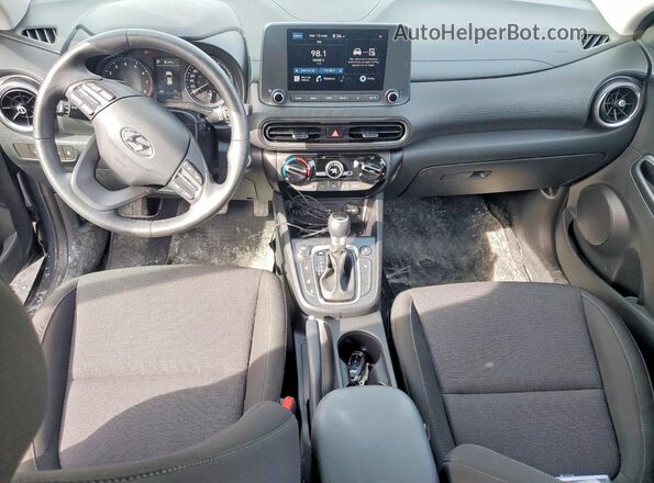 KM8K2CABXPU057356 2023 HYUNDAI KONA Black Вид панелі приладів